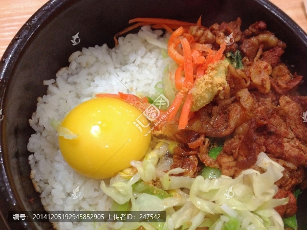 韓式牛肉砂鍋飯