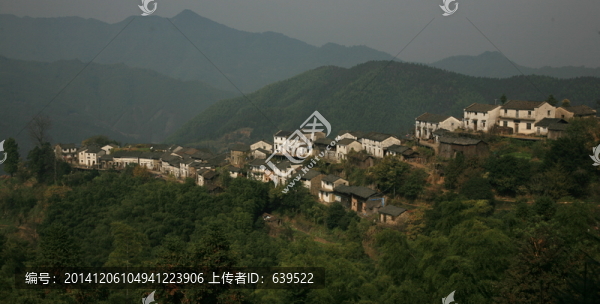 休寧,高山村,木梨拱,山花,村