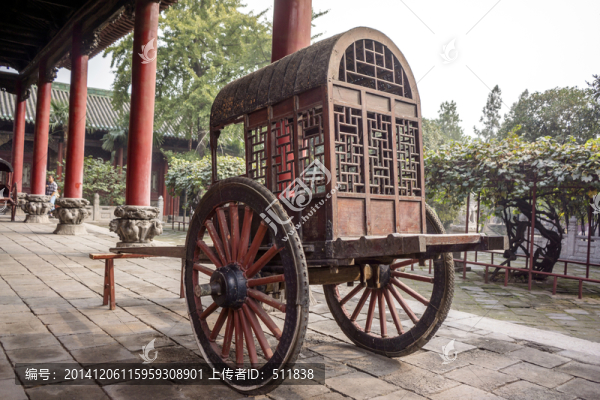 清代木馬車