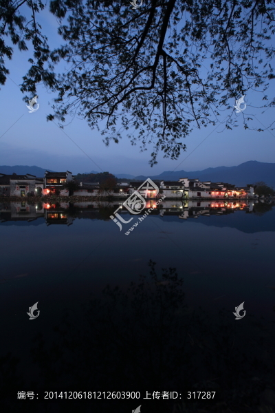 安徽宏村夜景