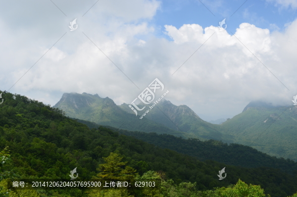 秦嶺山景