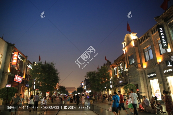 北京前門夜景