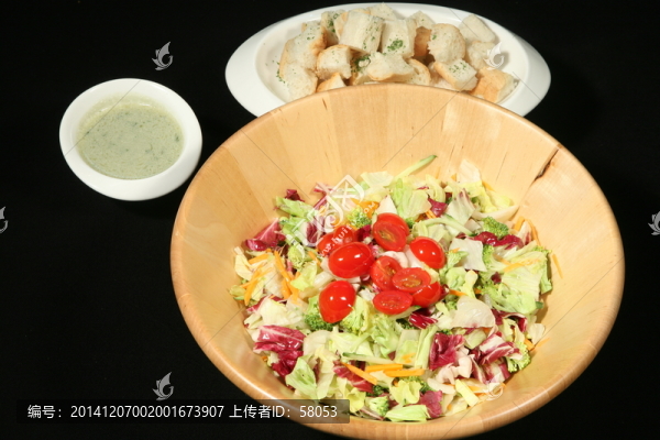 西餐蔬菜拼盤