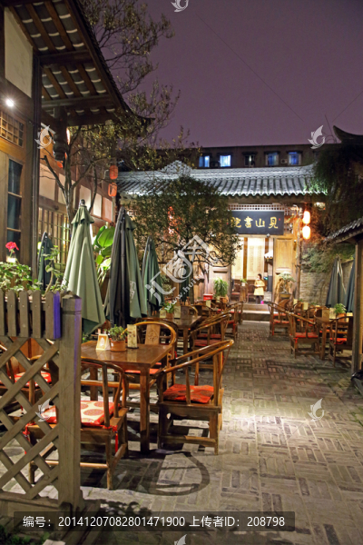 寬窄巷子夜景