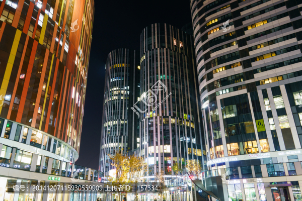 北京時(shí)尚城市夜色