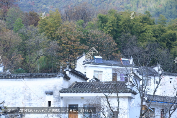 秋天的山村