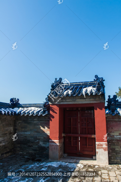 天壇殘雪