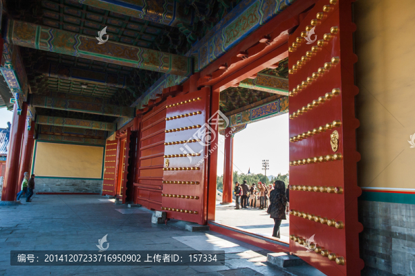紅色中國(guó)門