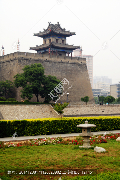 西安旅游西安風(fēng)景西安東門,中國