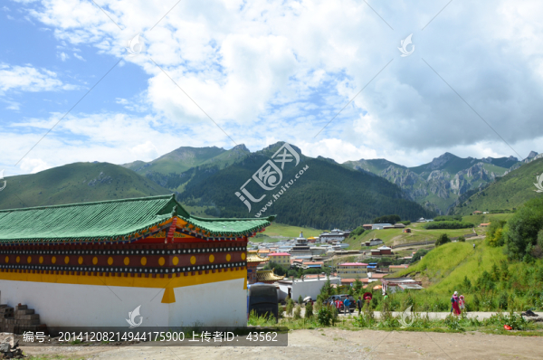 郎木寺,小鎮(zhèn)風(fēng)光,寺廟