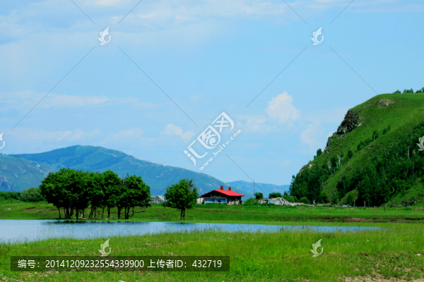 大興安嶺,濕地,民居