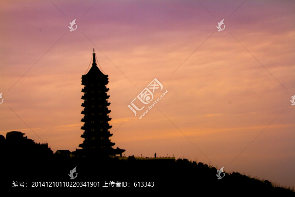 普陀山萬佛寶塔