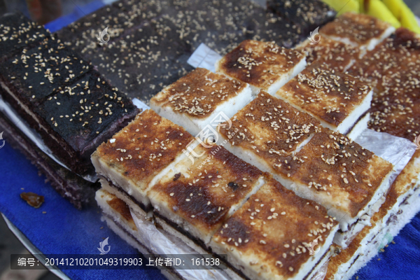 西安回民街美食,米糕