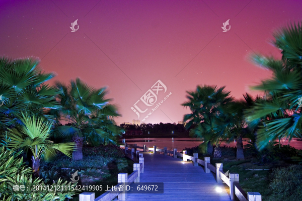 安平橋夜景