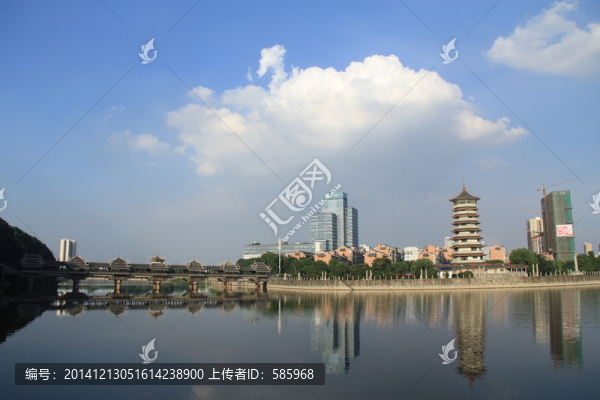 湖南省長(zhǎng)沙烈士公園瀟湘閣