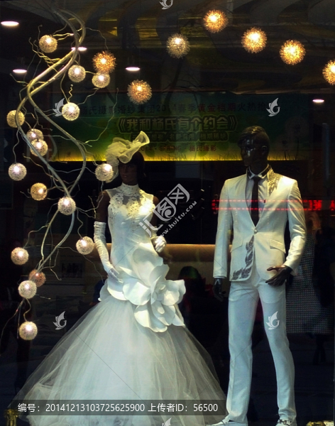 婚紗櫥窗