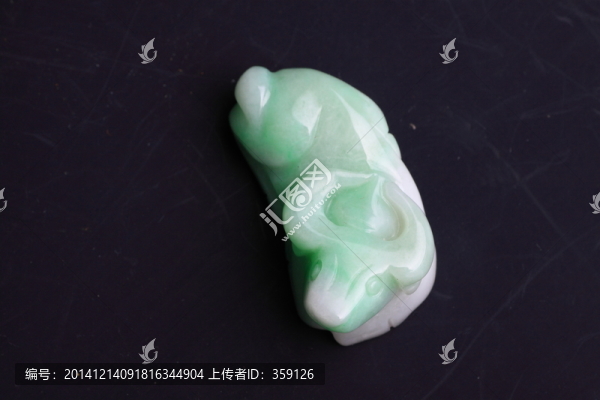 和田玉牛,玉石,玉器,手把件