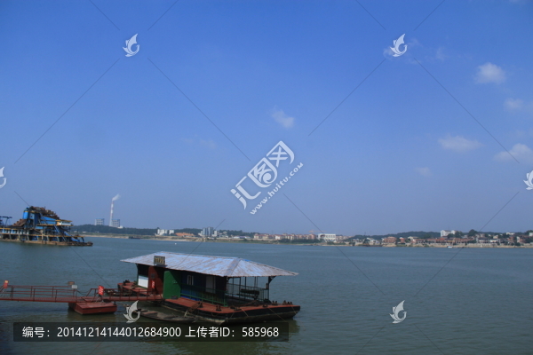 長(zhǎng)沙望城靖港古鎮(zhèn)湘江