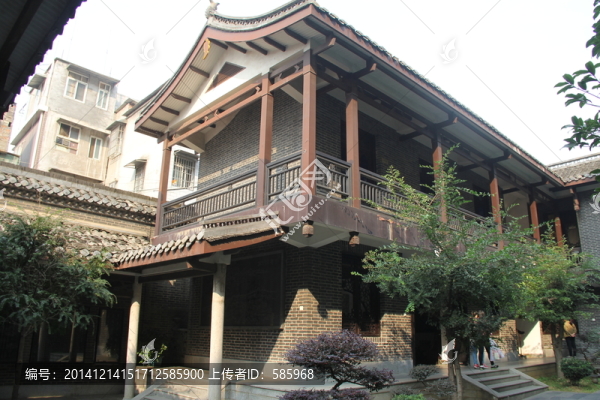 賈誼故居內(nèi)景
