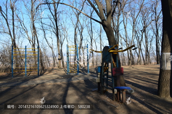 荒廢的公園