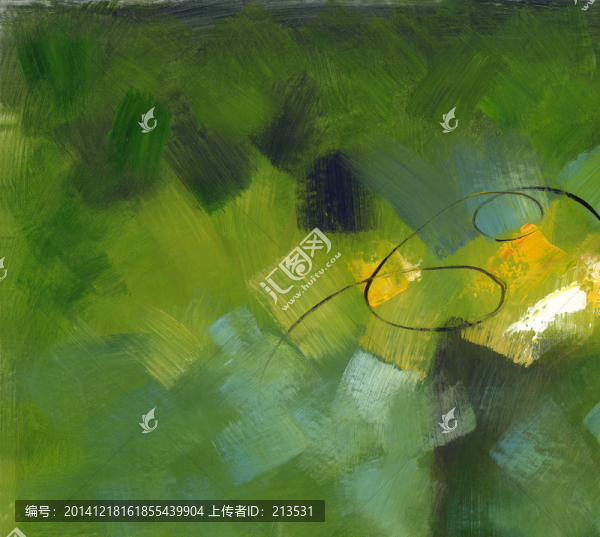 抽象油畫