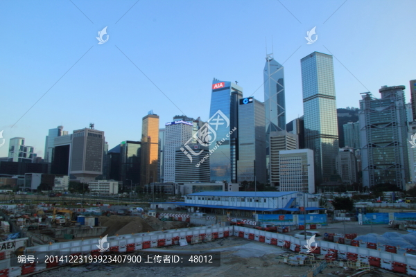 高樓云集的香港中環(huán)