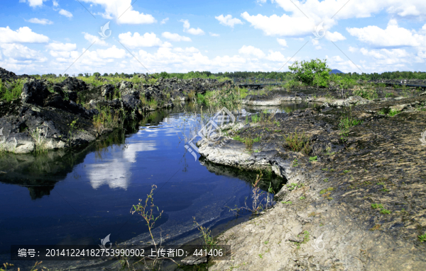 火山巖漿遺址
