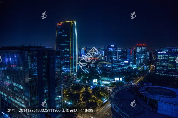 中關(guān)村夜景