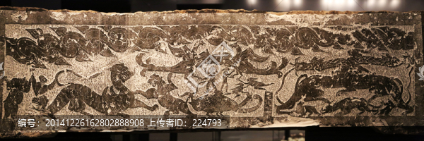 古代出土四神畫像石雕藝術(shù)
