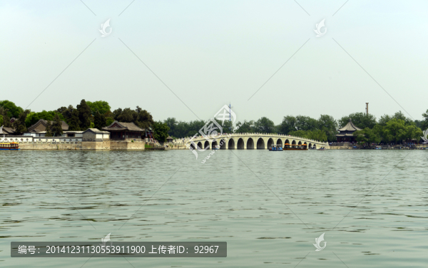 北京頤和園十七孔橋