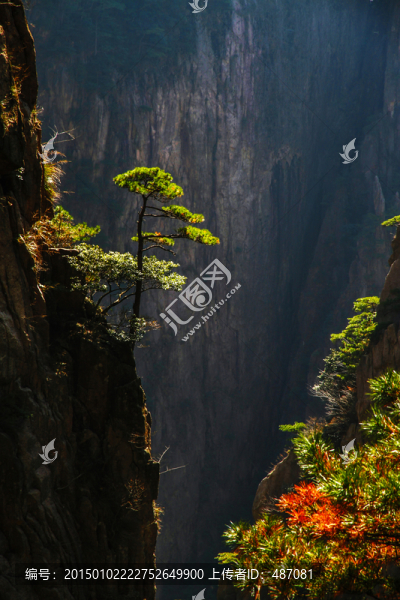 黃山西海大峽谷風(fēng)光