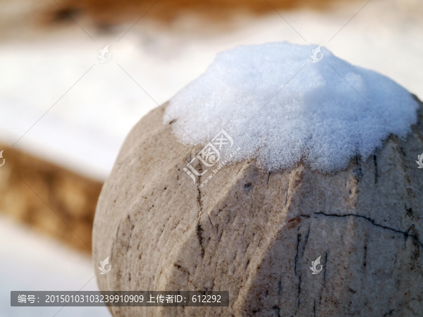 大理石與白雪