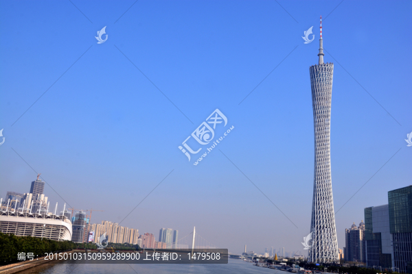 廣州塔,珠江