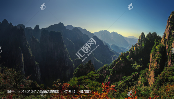 黃山風光