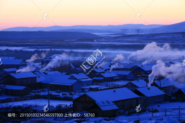 雪村炊煙