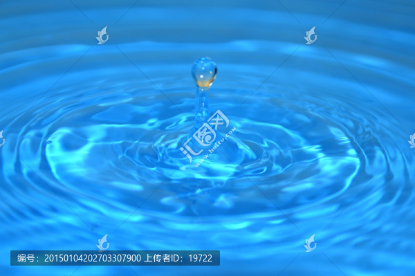 水紋,水珠