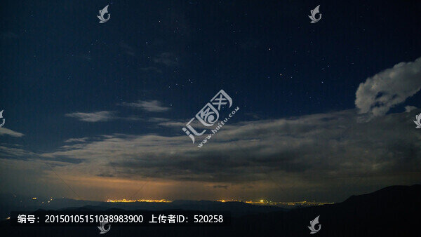雞足山星空