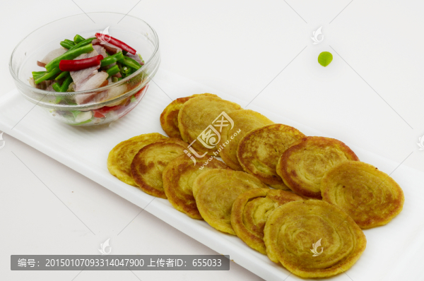 玉米粑炒臘肉