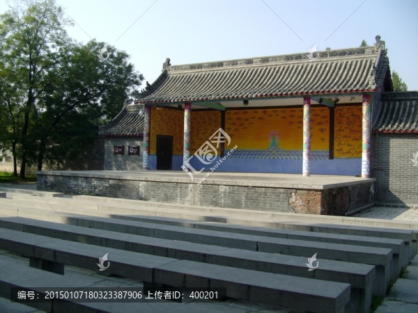 太昊陵獨(dú)秀園戲臺(tái)