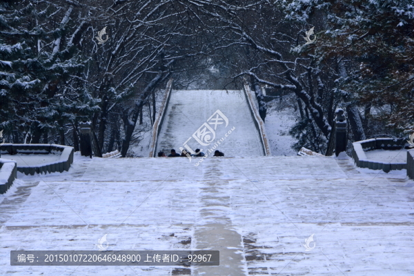 沈陽東陵公園雪景