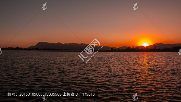 昆明西山夕照