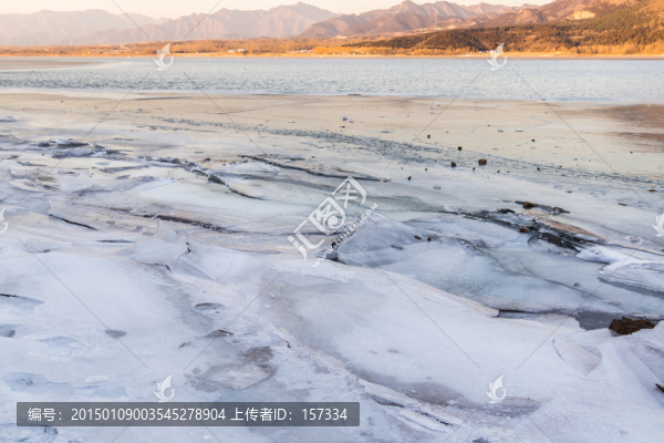 十三陵水庫冬天