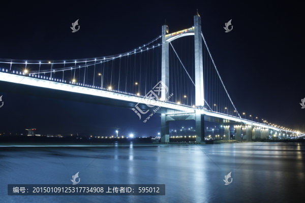 福州鼓山大橋夜景