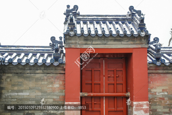 雪后天壇建筑