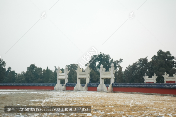 冬日天壇