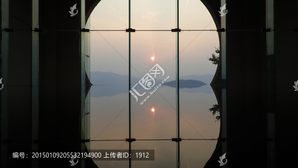 落日