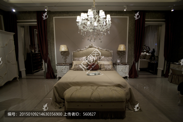 歐式家具,床