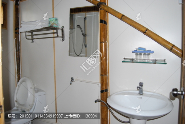 山莊旅館客房手洗間圖片