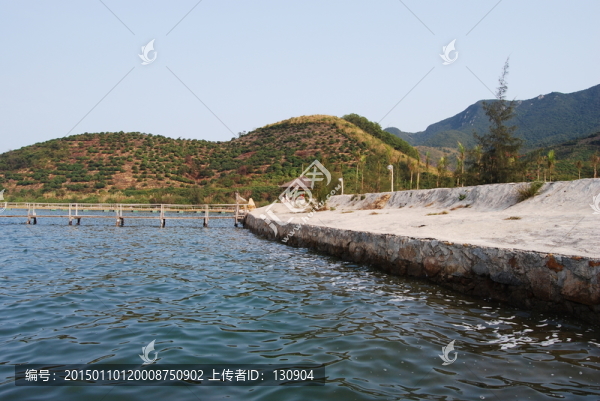 海邊山莊風(fēng)景圖