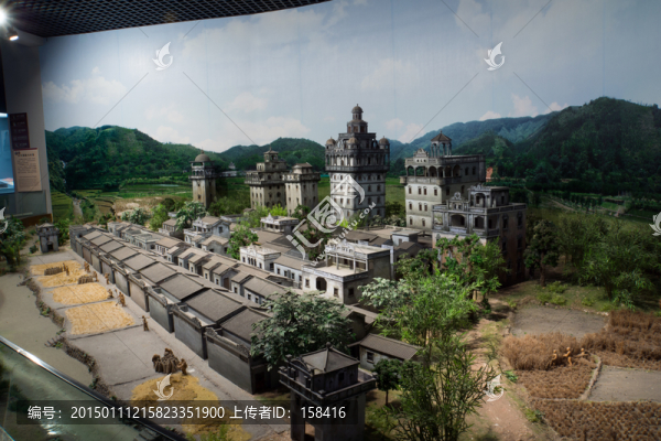 開平碉樓復原模型